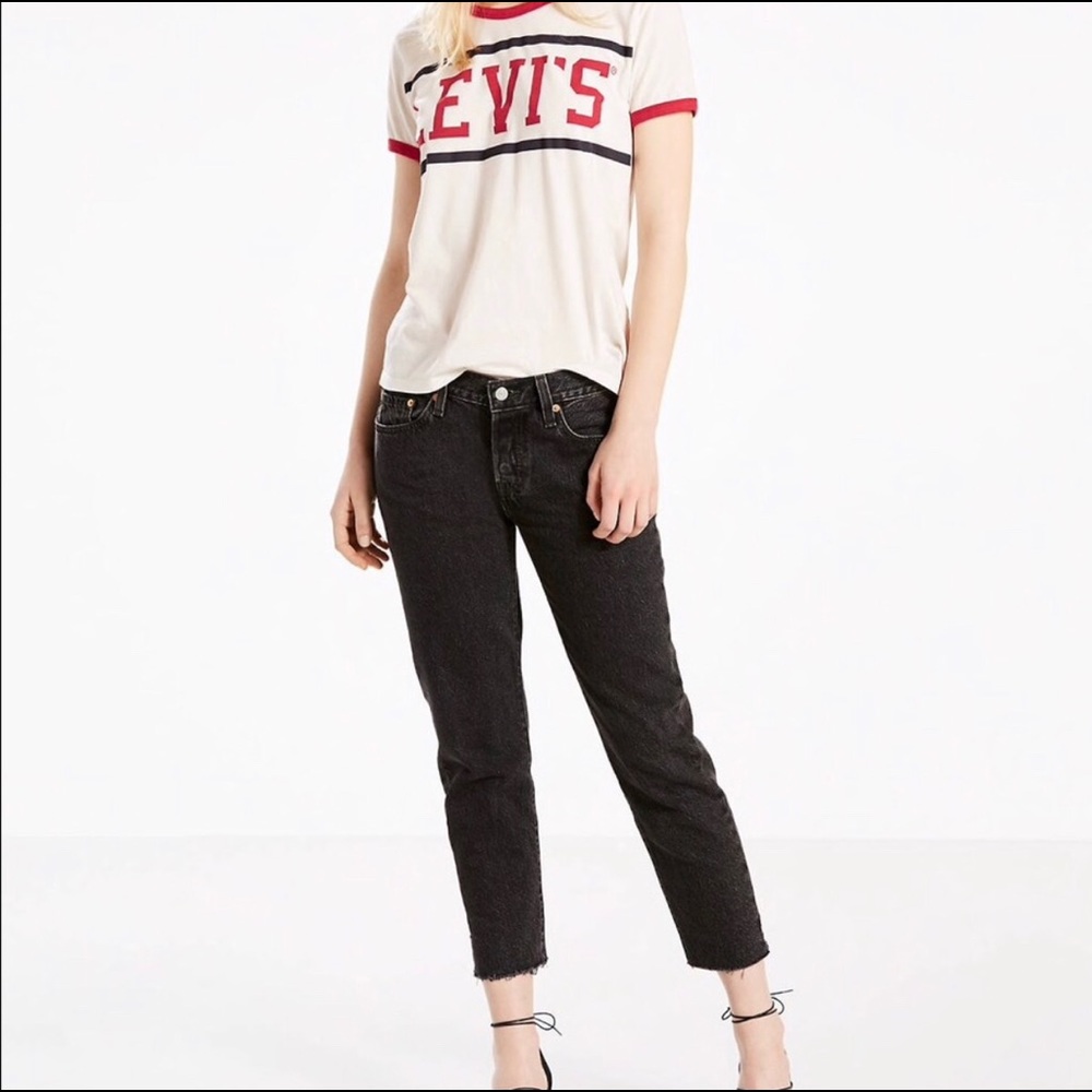 Levi’s 501 black denim